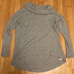 Lucky Brand Cowl Neck Long Sleeve Top